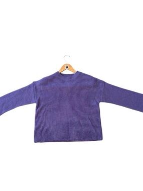 Movie and TV Clothes small SCREEN-USED womens purple streetwear society sweater